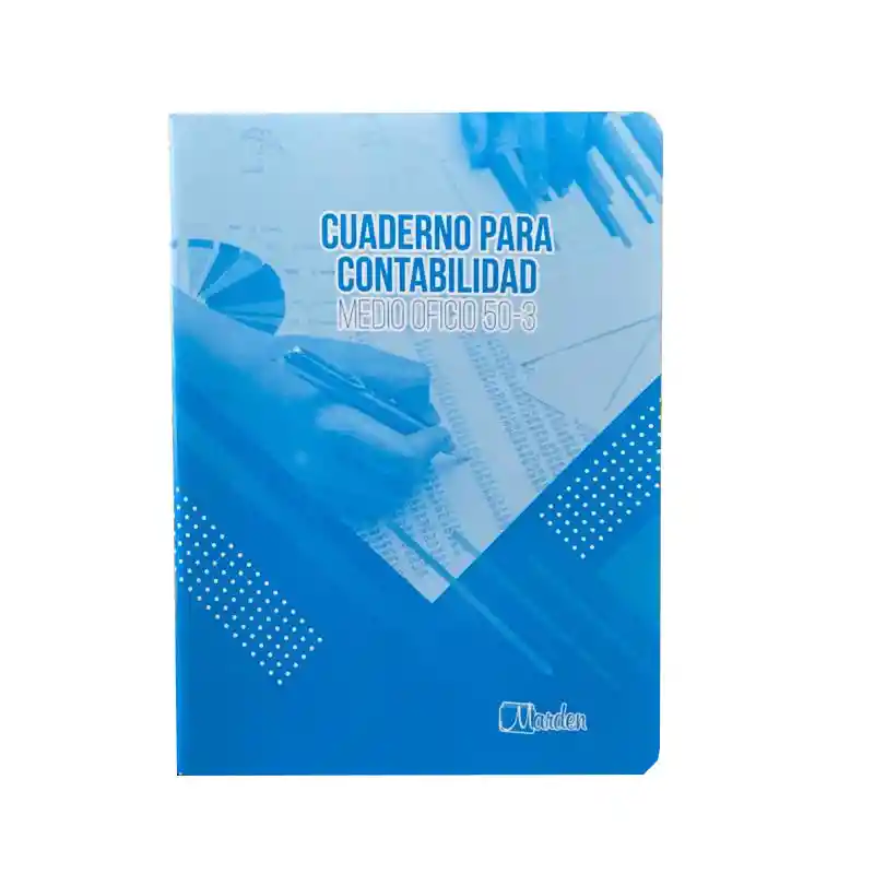 Libreta De Contabilidad Medio Oficio 50 Hojas * Und