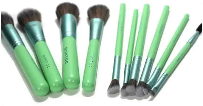 Kit De Brochas Singolare X10 Verde Menta