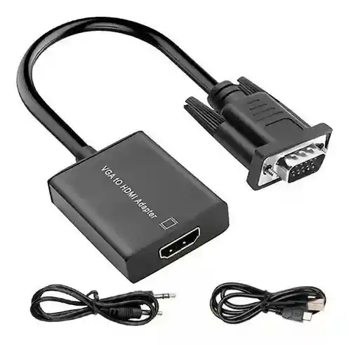 Adaptador Vga A Hdmi Con Audio