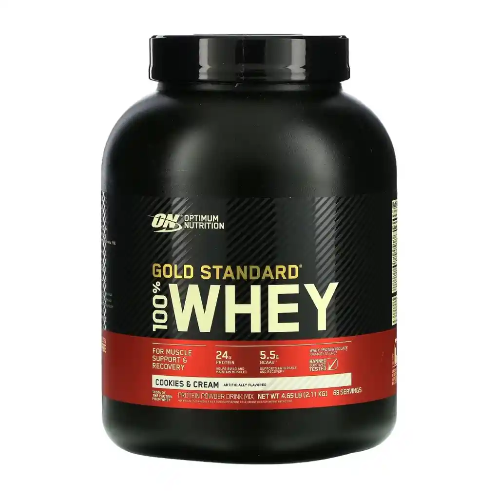 Whey Gold Standard 5lb - Optimum Nutrition - Cookies Cream