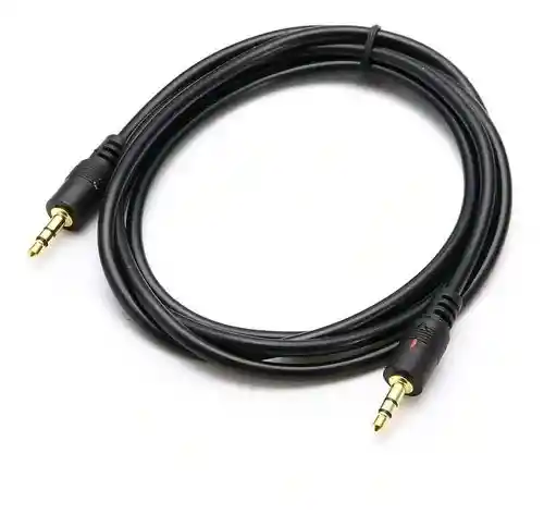 Cable Auxiliar De Audio Estéreo Plug 3.5mm 1x1 De 3 Metros
