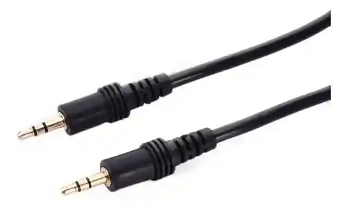 Cable Auxiliar De Audio Estéreo Plug 3.5mm 1x1 De 3 Metros