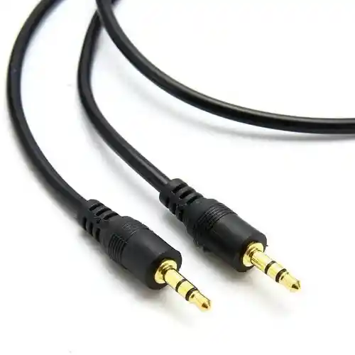 Cable Auxiliar De Audio Estéreo Plug 3.5mm 1x1 De 3 Metros