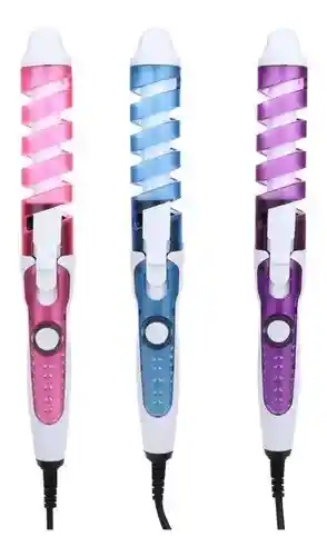 Pinza Rizadora Onduladora En Espiral Ceramica Profesional