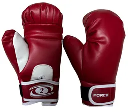 Kit Saco Boxeo Multidiseños + Guantes Para Niño, (infantil) Rojo