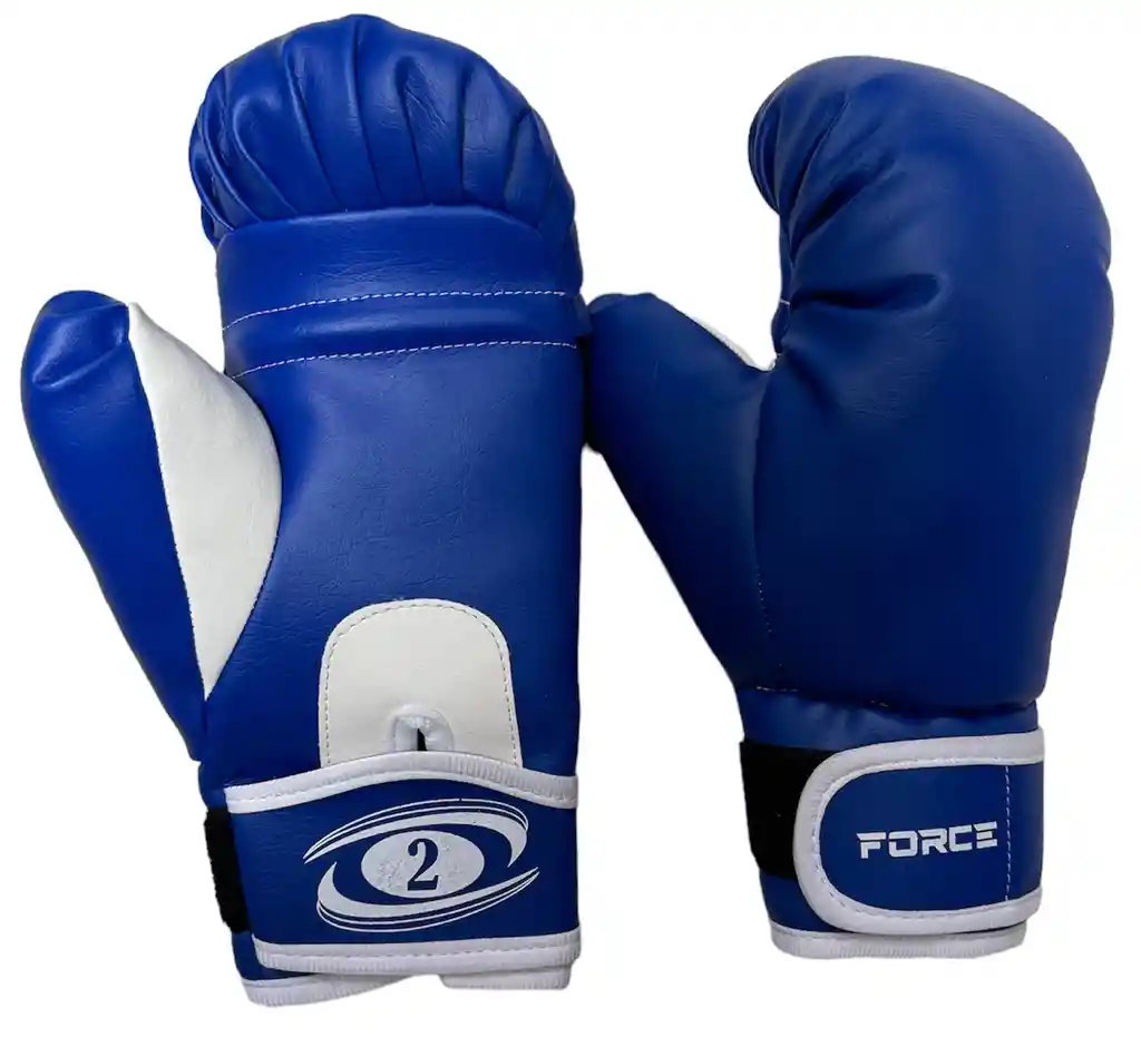 Kit Saco Boxeo Multidiseños + Guantes Para Niño, (infantil) Azul