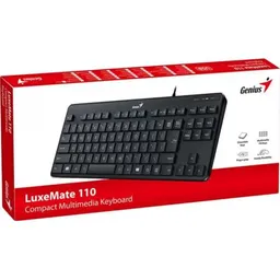 Teclado Usb Multimedia Compacto Luxemate 110 Genius Esp.