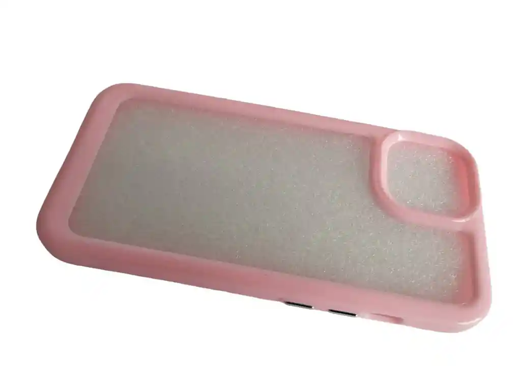 Estuche Antigolpes Para Iphone 13 En Rosado