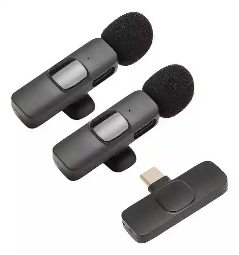 Micrófonos Inalámbricos De Solapa Celular Tipo C