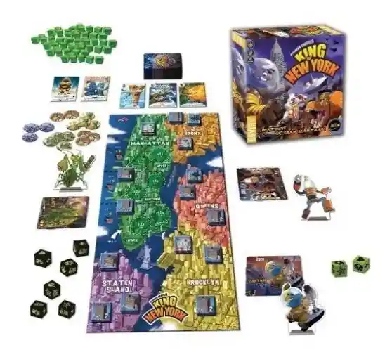 Juego De Mesa King Of New York En Español Estrategia Adultos