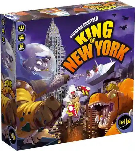 Juego De Mesa King Of New York En Español Estrategia Adultos