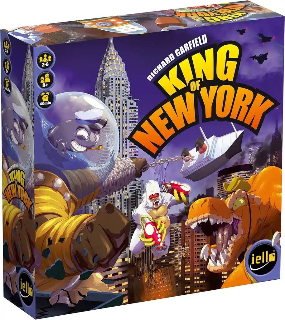 Juego De Mesa King Of New York En Español Estrategia Adultos