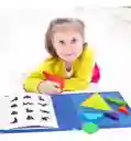 Tangram De Tablero En Forma 3d Montessori Para Niños