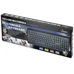 Teclado Usb Multimedia Omega Kb-2000 Español.