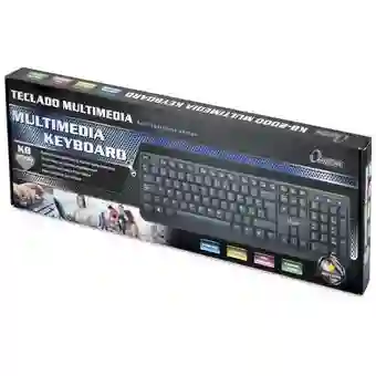 Teclado Usb Multimedia Omega Kb-2000 Español.