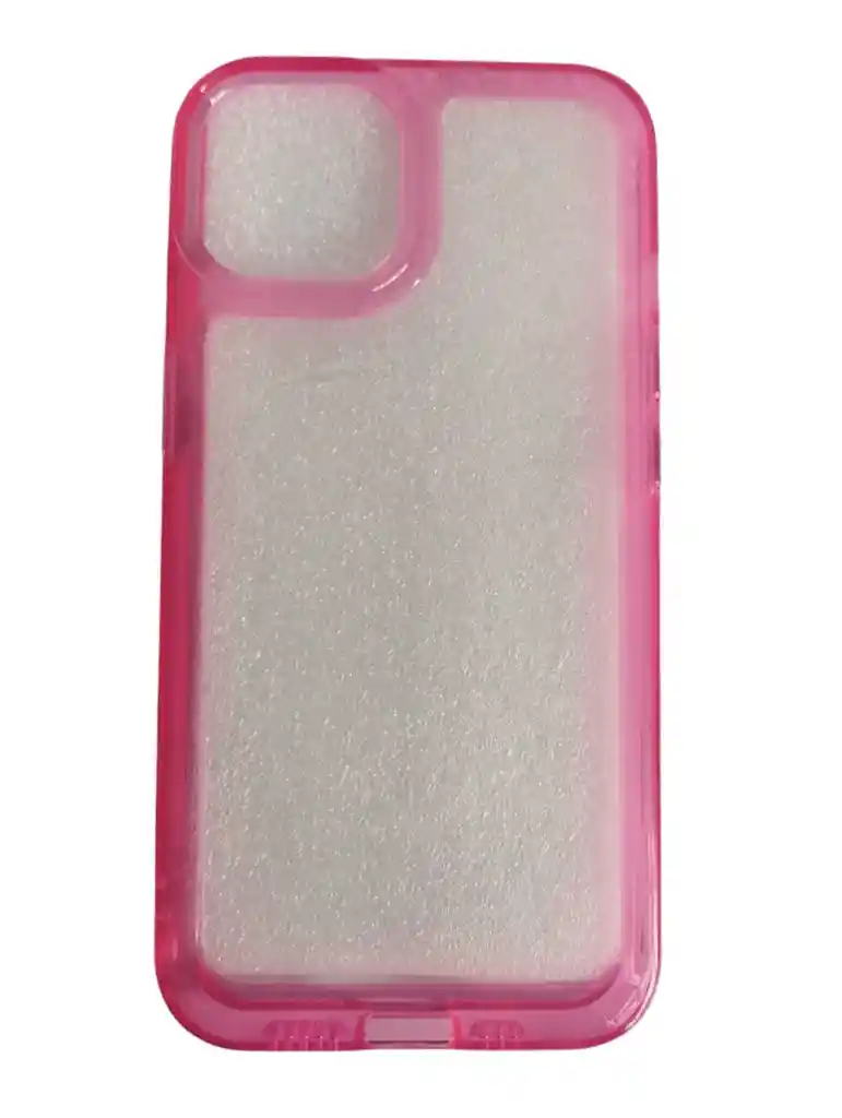 Estuche Antigolpes Para Iphone 13 En Fucsia