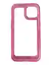 Estuche Antigolpes Para Iphone 13 En Fucsia