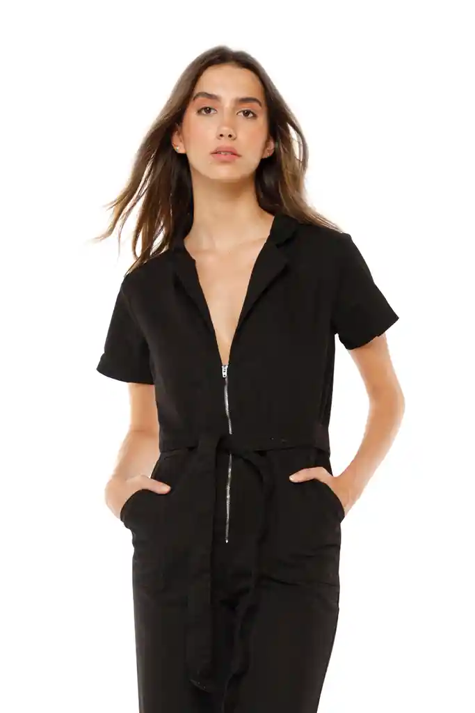 Enterizo Largo Victoria Negro S