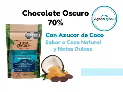 Chocolate Endulzado Con Azucar De Coco