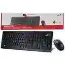 Combo Teclado Y Mouse Genius Slimstar C126 Usb Español Negro