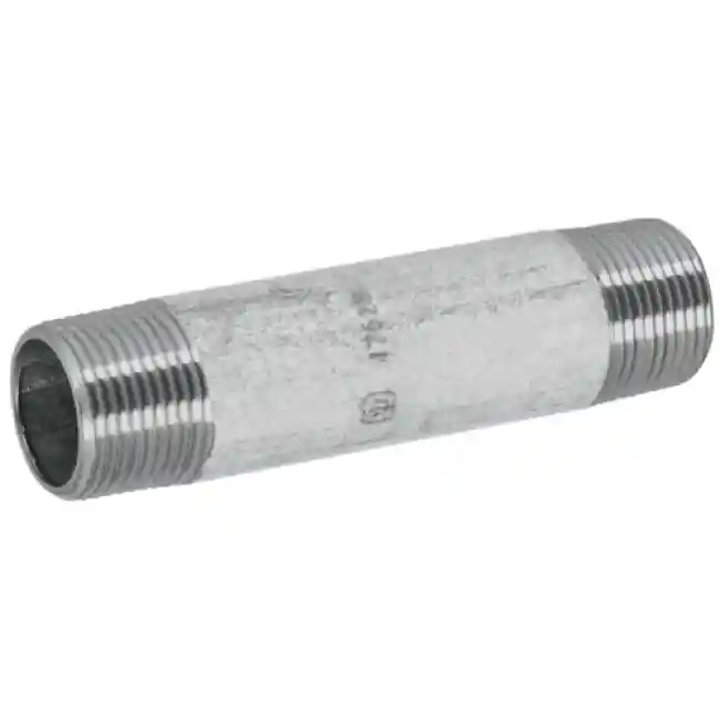 Niple Galvanizado De Agua 1/2" X 4"