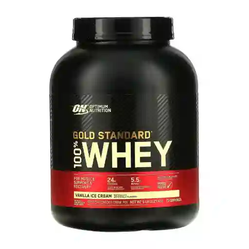 Whey Gold Standard 5lb - Optimum Nutrition - Vainilla