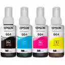 Botellas De Tinta Epson 664 X4 Colores Originales