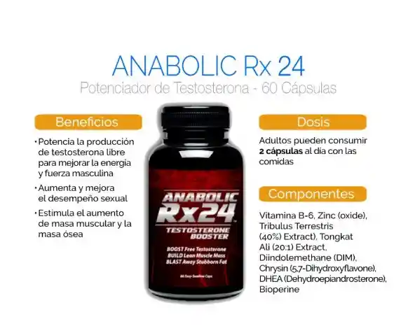 Rx24 Testosterone Booster