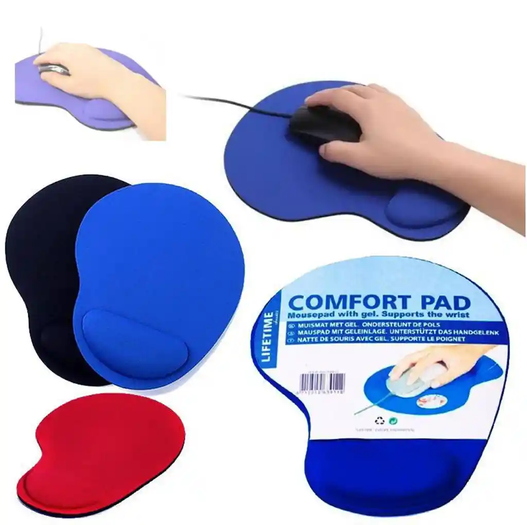 Comodidad Ergonómica Pad Con Gel Muñeca