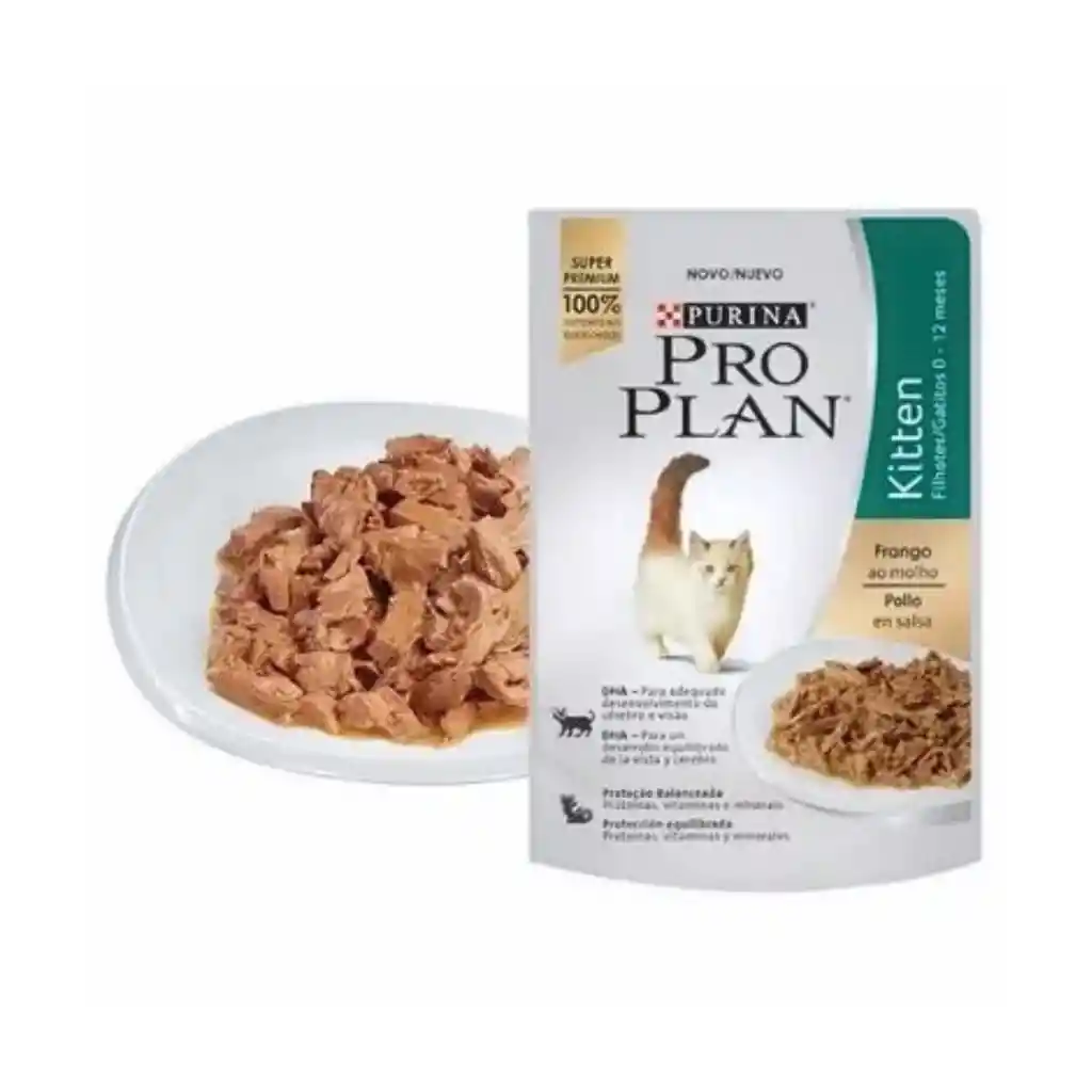 Proplan Kitten Pollo En Salsa