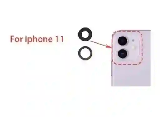 Visor Vidrio Cámara Protector Para Iphone 11