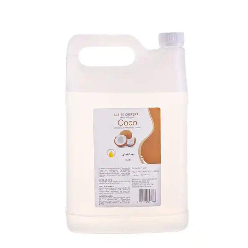 Aceite Corporal De Coco X Galon