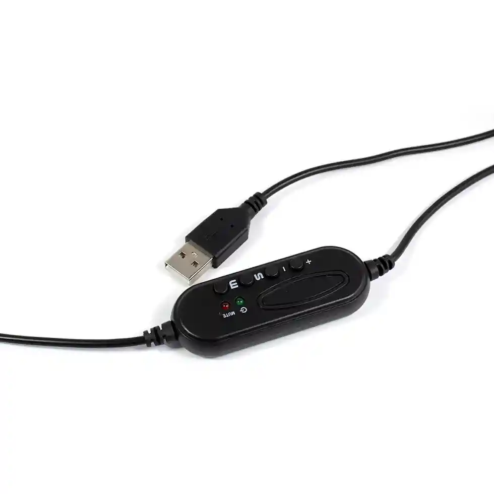 Diadema Usb Para Computador Con Microfono Oh-106