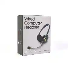 Diadema Usb Para Computador Con Microfono Oh-106