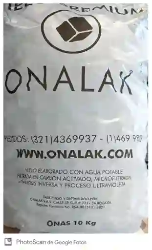 Bolsa De Hielo Onalak 10 Kg