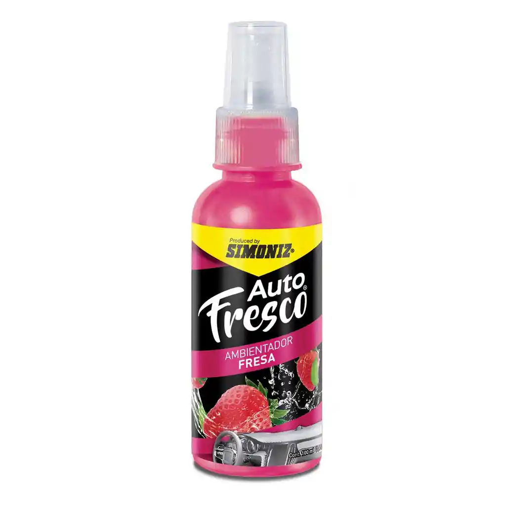 Ambientador Atomizador Fresa Simoniz 100ml