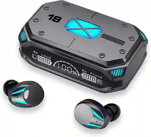 Audífonos Earbuds Tws M41 Bt 5.3 Gamer Portable Pantalla Led