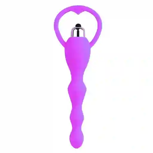 Plug Anal Vibrador Silicona Juguete Sexual 26495-16