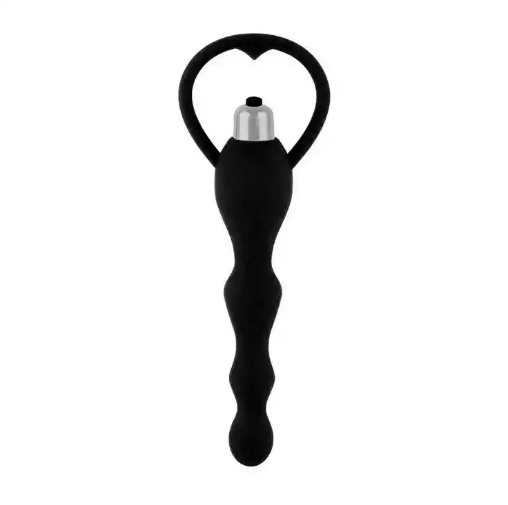 Plug Anal Vibrador Silicona Juguete Sexual 26495-16