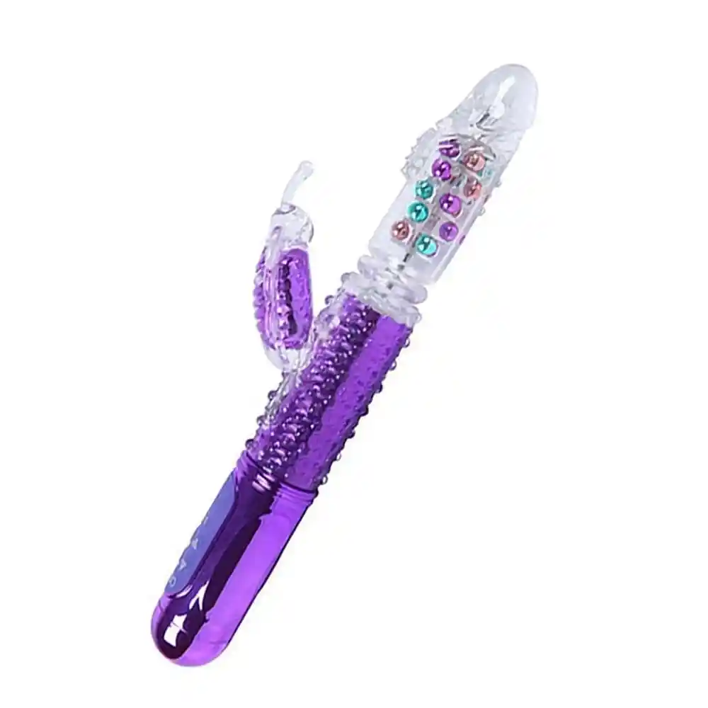 Vibrador Consolador Clitoris Y Punto G Recargable 26495-48