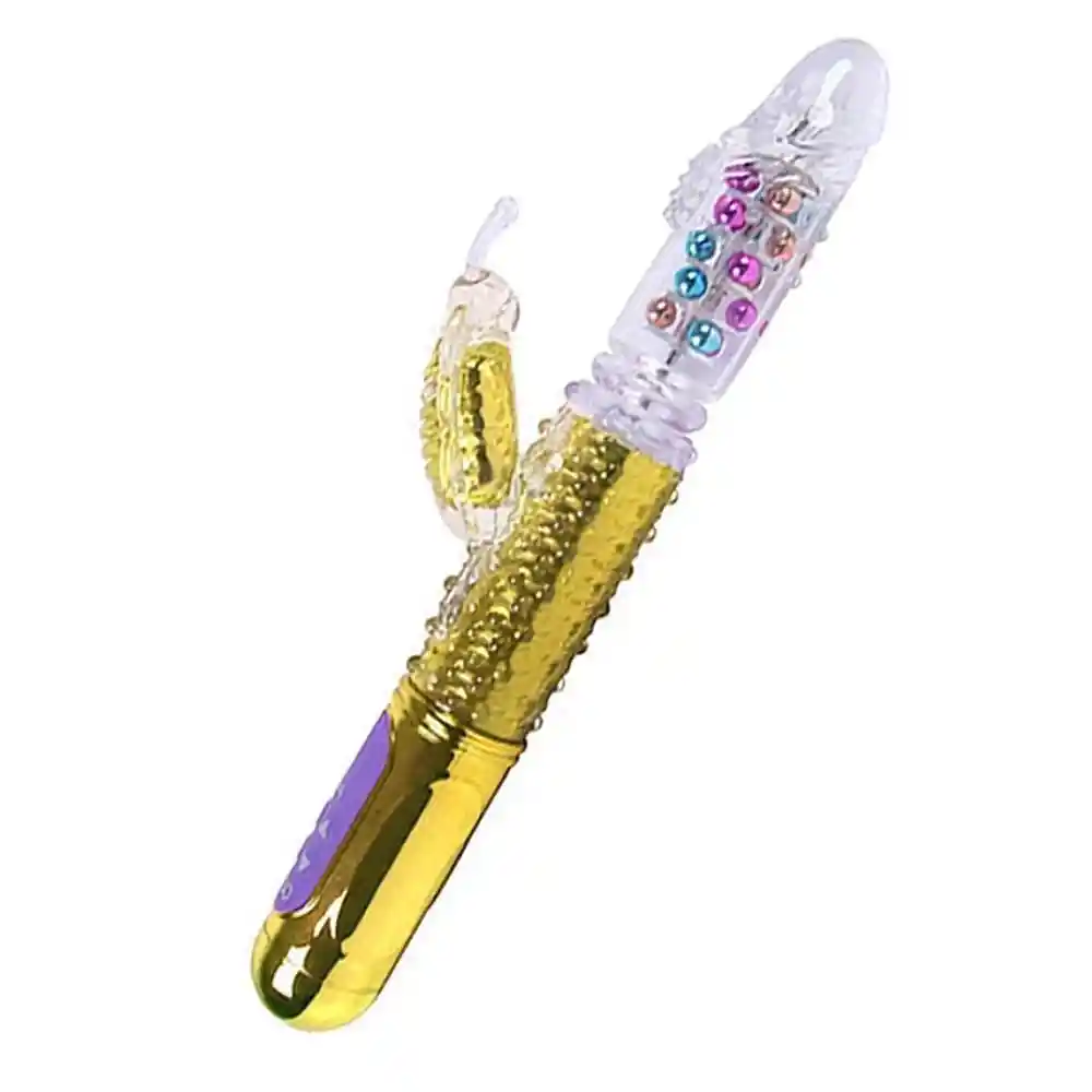 Vibrador Consolador Clitoris Y Punto G Recargable 26495-48