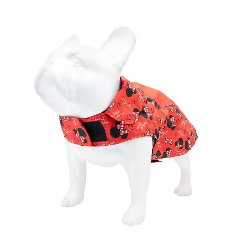 Impermeable Para Mascota Disney Minnie Talla M Primavera