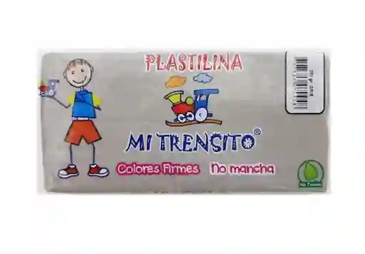 Plastilina En Barra Color Gris 250 Gr Mi Trencito