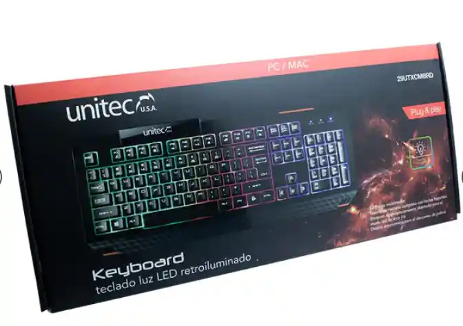 Teclado Gamer Ref Mk4 Unitec