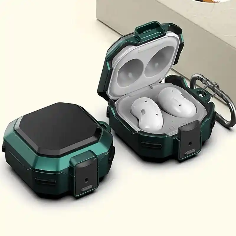 Funda O Case Tipo Armadura Armor Case Samsung Buds 2 (rosado)