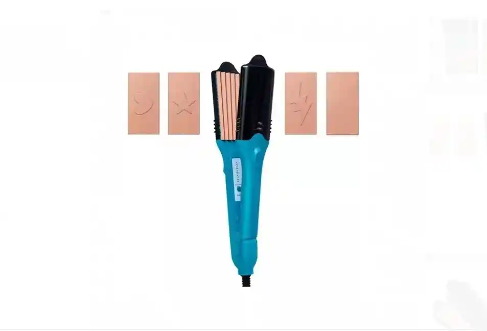 Plancha Para El Cabello Figuras 3d Alisa Pelo Moda Belleza