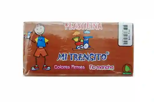 Plastilina En Barra Color Café 250 Gr Mi Trencito