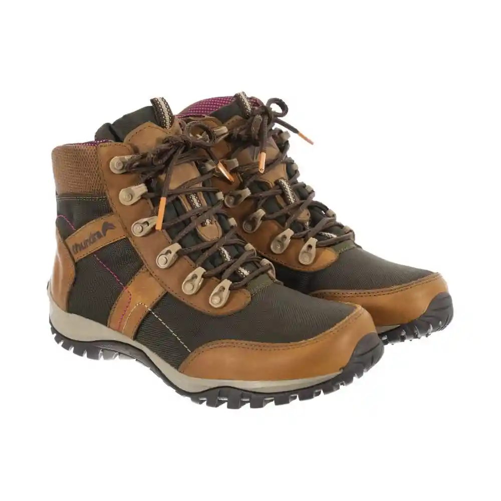 Botas Cristales Mujer, Café Talla 35 , Thundra