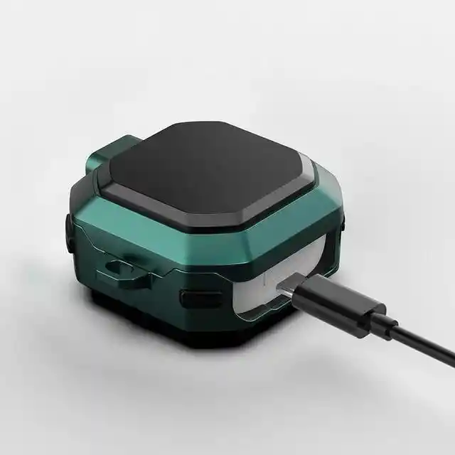 Funda O Case Tipo Armadura Armor Case Samsung Buds Live (negro)