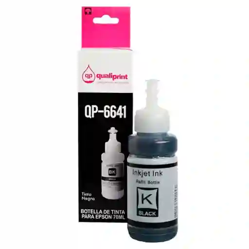 Botella De Tinta Epson 664 Negra 70ml Generica